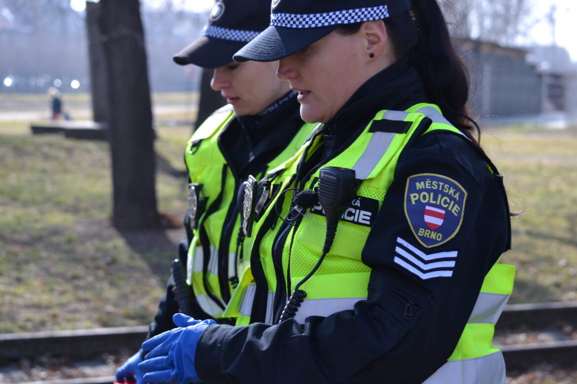 Hlídka městské policie, FOTO: Šárka Konečná, inregion.cz