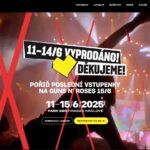 Vyprodaná nabídka vstupenek na festival Rock fo People