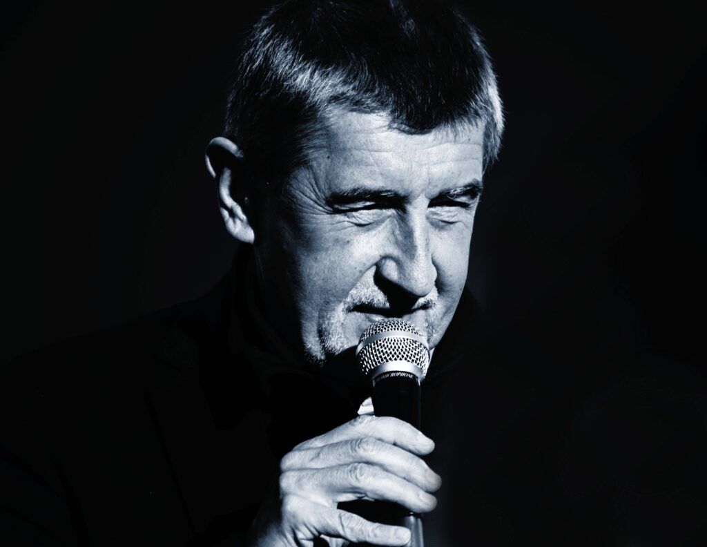 Předseda hnutí ANO Andrej Babiš na jednom z mítinků, FOTO: Šárka Konečná, inregion.cz
