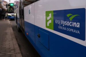 Autobus veřejné dopravy v Kraji Vysočina, ilustrační foto: Kraj Vysočina