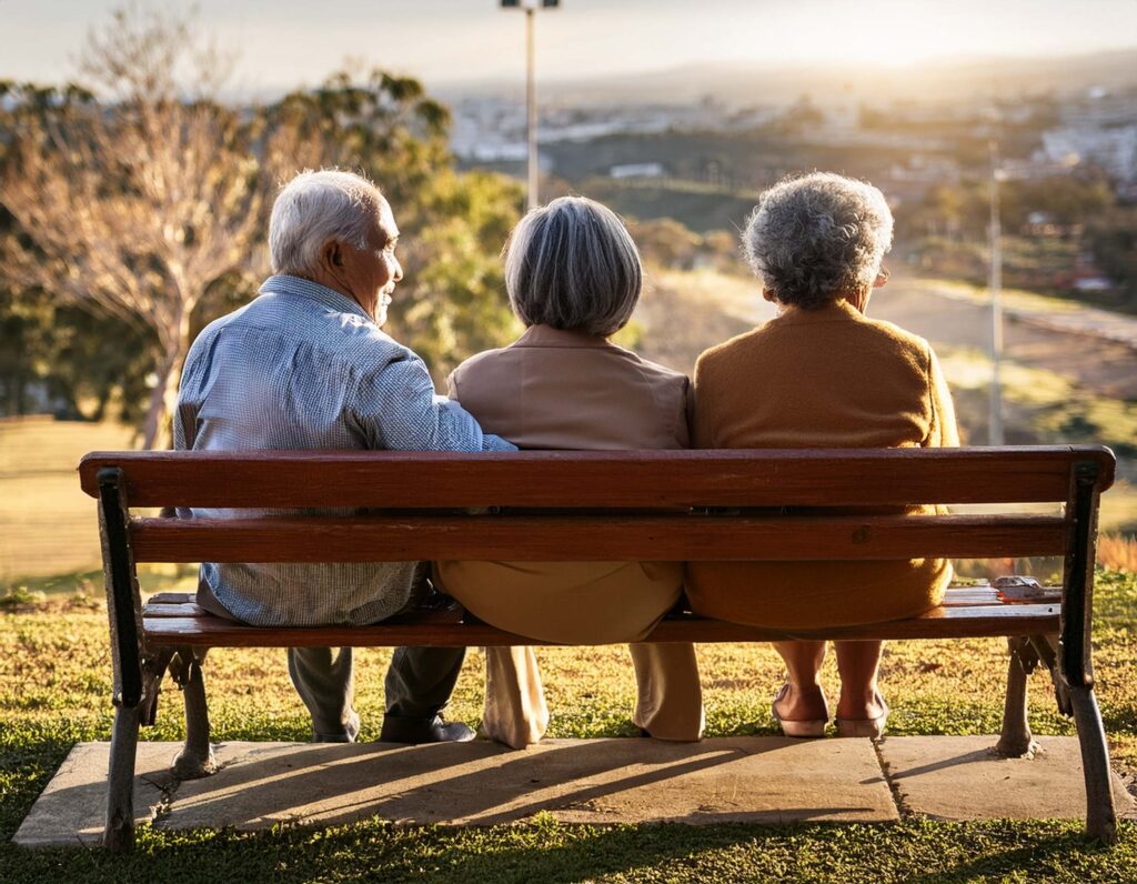 Odpočinek seniorů, ilustrační foto: inregion.cz