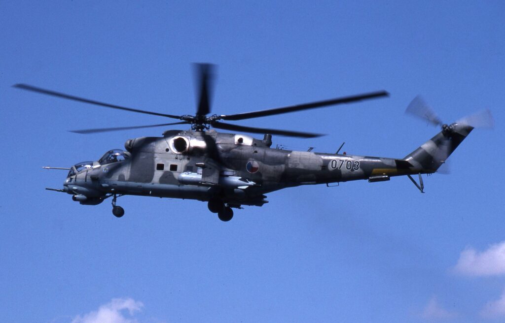 Armádní vrtulník, foto: 22. základna vrtulníkového letectva Náměšť nad Oslavou