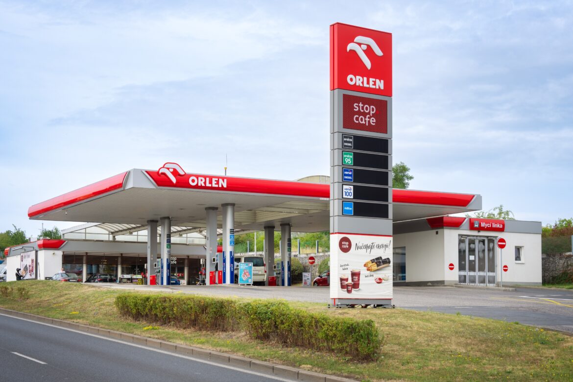 Čerpací stanice Orlen, FOTO: Orlen/se svolením