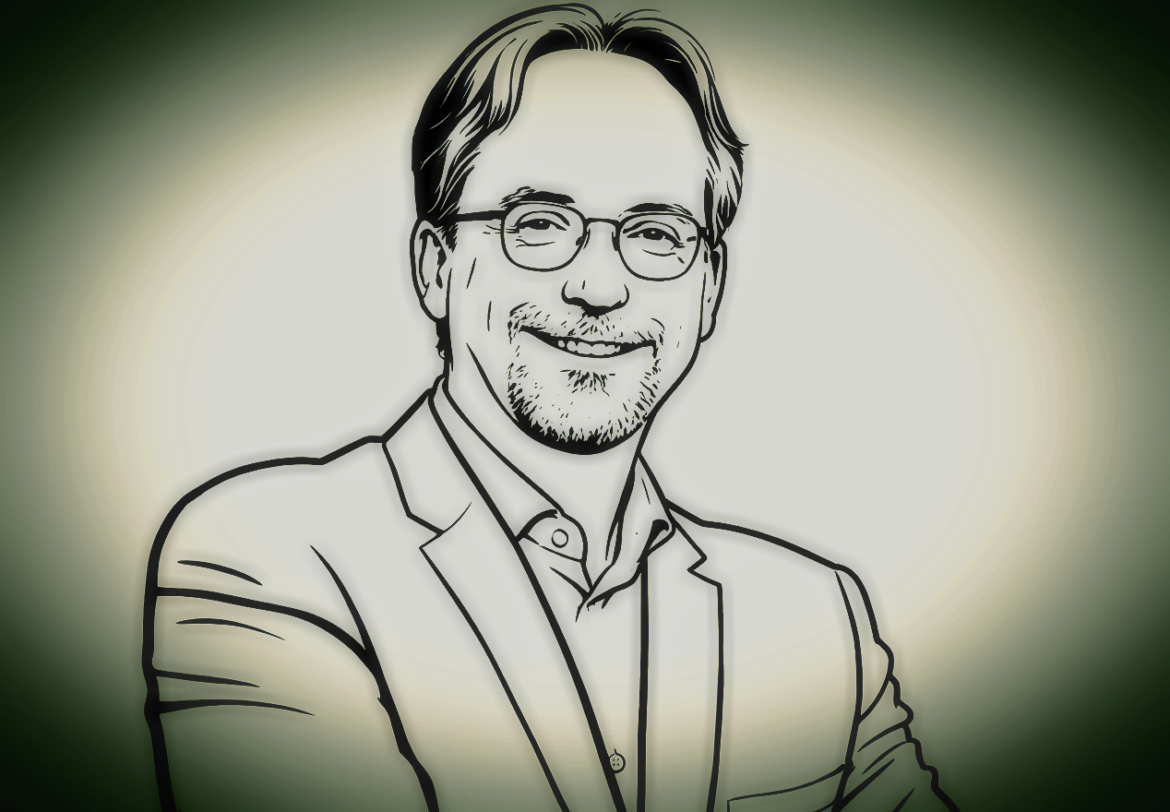 Zdeněk Kettner, ilustrační perokresba, Šárka Konečná, ZDROJ: inregion.cz za pomoci SW Ai, Id, Ps a ADOBE Creative