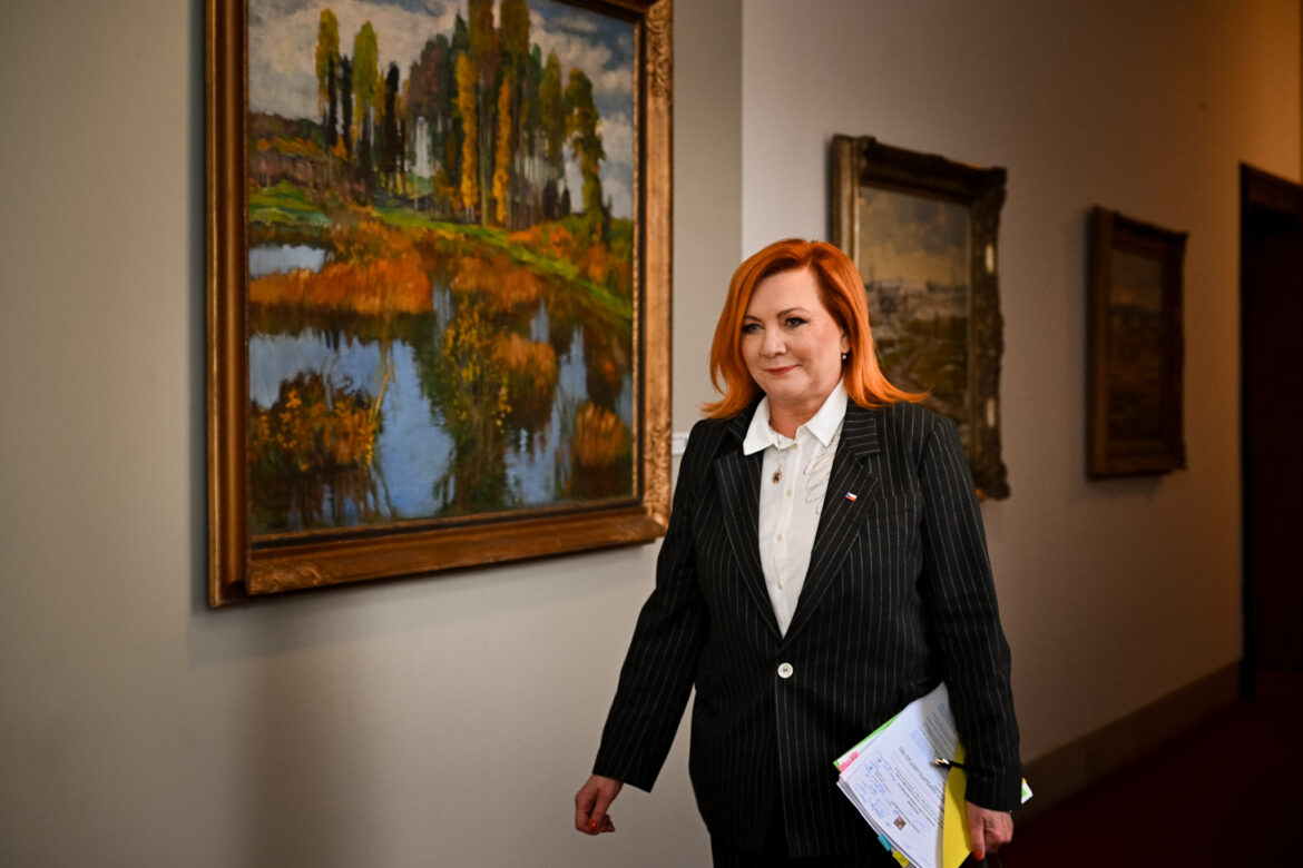 Ministryně financí Alena Schillerová, FOTO: Úřad vlády/se souhlasem