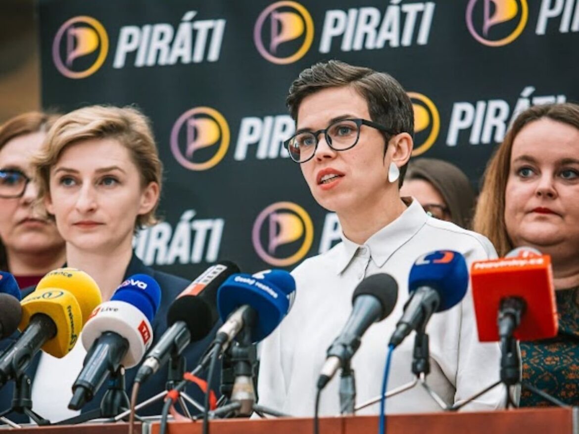 Místopředsedsedkyně Pirátů Olga Richterová, FOTO: Piráti/se souhlasem