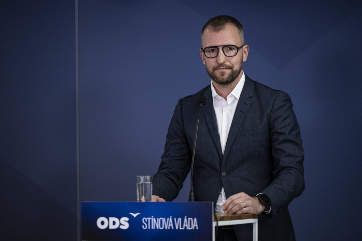 Stínový ministr dopravy za ODS Jakub Stárek, FOTO: ODS/se souhlasem