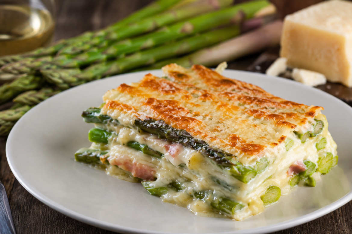 Chřestová parmigiana, FOTO: Monica Oliveri, inregion.cz, za pomoci SW Ai, Id, Ps a ADOBE Creative