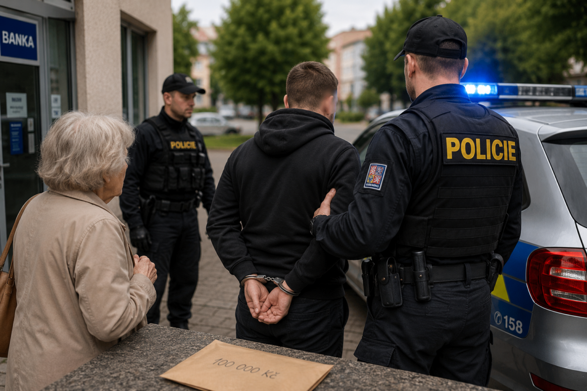 Zásah policie, ilustrační obrázek, ZDROJ: inregion.cz za pomoci SW Ai, Id, Ps a ADOBE Creative
