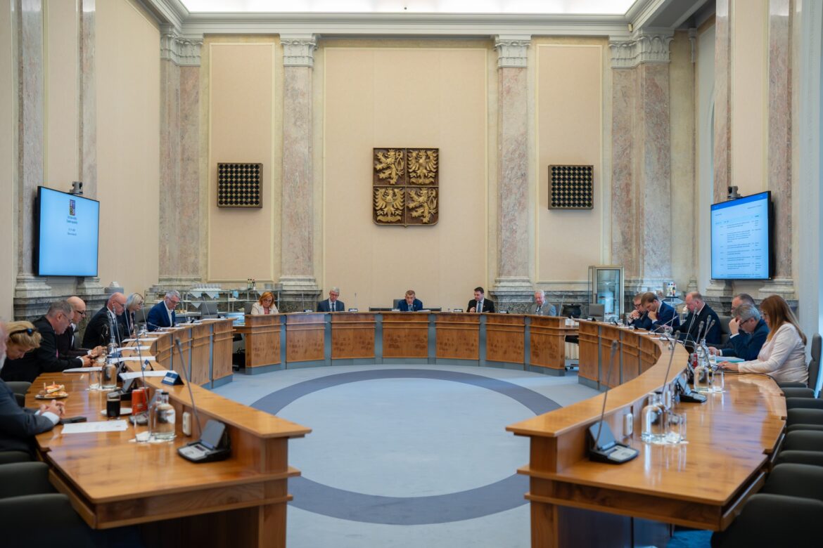 Babišův kabinet při zasedání, FOTO: Úřad vlády/ se souhlasem