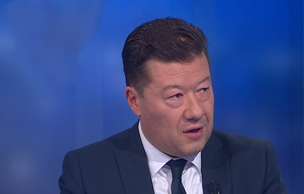 Tomio Okamura v pořadu České televize 14. září 2026, ZDROJ: Česká televize / se svolením