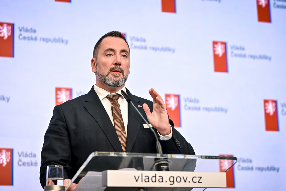 Ministr životního prostředí Igor Červený, FOTO: Úřad vlády/se souhlasem