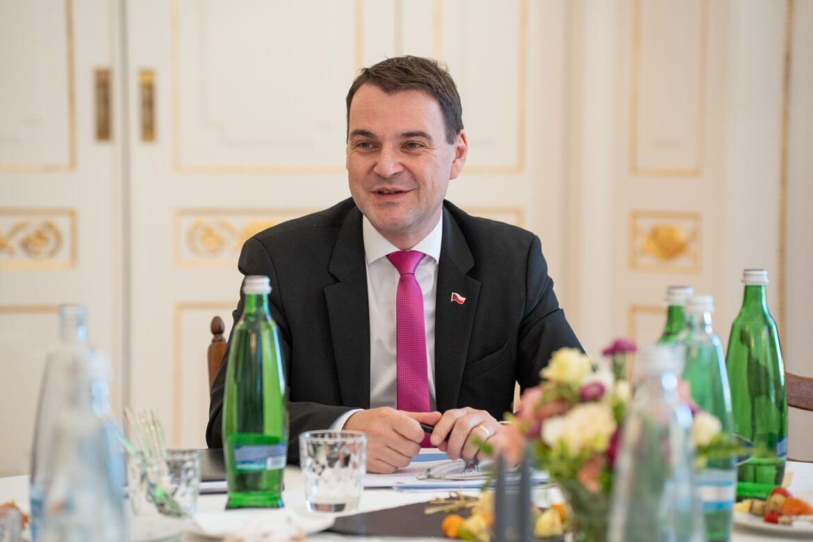 Ministr zahraničí Petr Macinka, FOTO: Úřad vlády/ se souhlasem