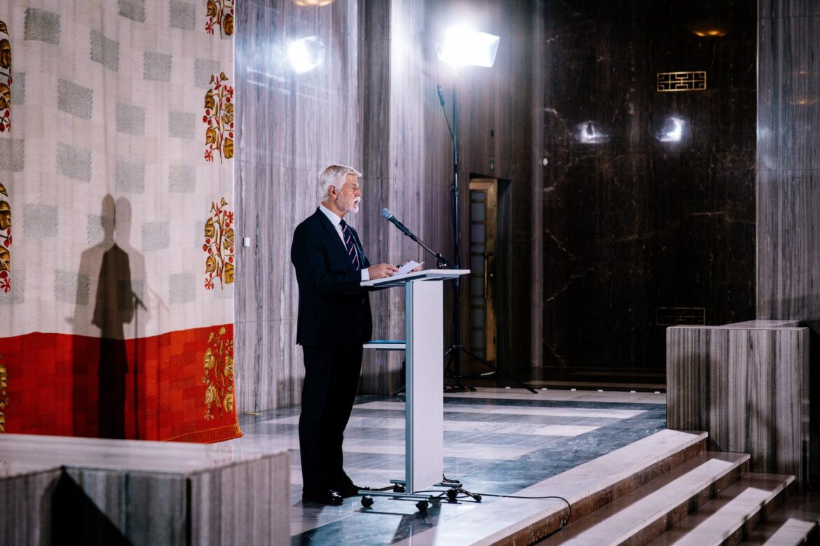 Otevření stálé expozice na Vítkově "Symboly státnosti" prezidentem republiky Petrem Pavlem, FOTO: KPR, Zuzana Bönisch/ se souhlasem